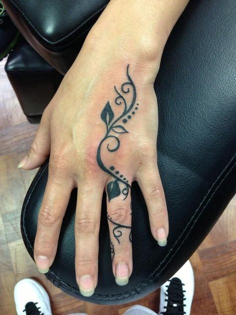 Cover Up Finger Tattoos, Hand Tattoo Cover Up, Tattoo Cover Up Ideas, Cover Up Ideas, Leaf Tattoo, Wedding Ring Tattoo, Hand Jewellery, Finger Tattoo For Women, Tattoo Wedding Rings