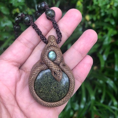 Home | Forest Spirit Jewelry Green Handmade Mystical Jewelry, Forest Witch Jewelry, Clay Crystal Necklace, Nature-inspired Pendant Jewelry For Meditation, Clay Crystal Pendant, Forest Spirit, Polymer Crafts, Polymer Clay Art, Diy Home Crafts