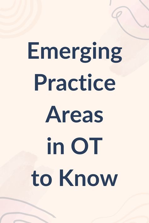 We're covering four emerging practice areas in occupational therapy that you can dive into yourself! Pnf Techniques Occupational Therapy, Pnf Techniques, Teaching Games, Occupational Therapy Activities, Home Exercise Program, Teaching Game, Environmental Research, Holistic Care, Hand Therapy