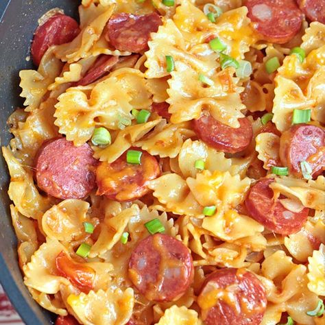 Kielbasa And Pasta Recipes, Kielbasa And Pasta, Lactaid Milk, One Pot Kielbasa, Kielbasa Pasta Recipes, Kielbasa Sausage Recipes, Pasta One Pot, Kielbasa Pasta, Kielbasa Recipes