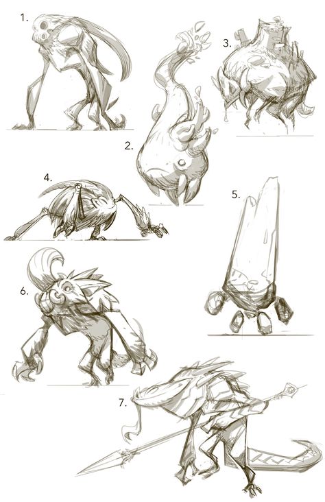 Pokemon Creatures, Vinod Rams, Story Development, Creature Artwork, Monster Concept Art, Concept Art Drawing, Monster Design, Creature Concept Art, Thought Process