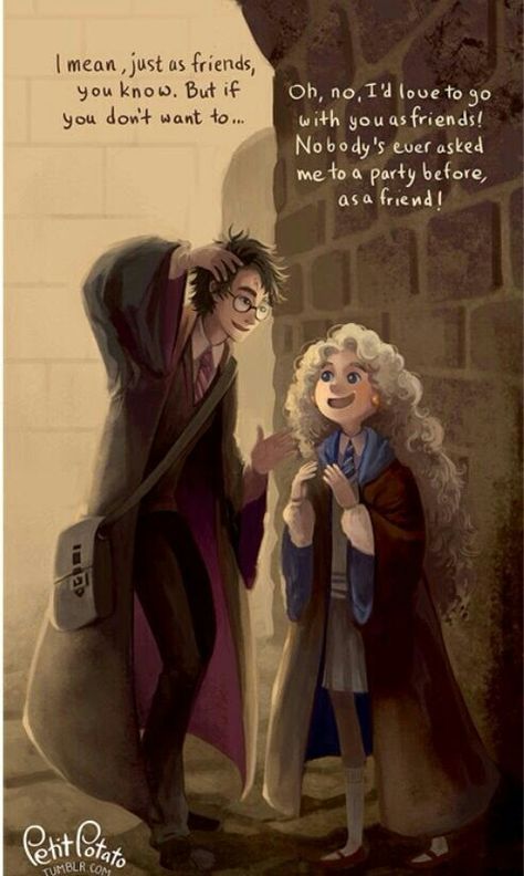 Harry Potter and Luna Lovegood Blaise Harry Potter, Hogwart Legacy, Meme Harry Potter, Scorpius And Rose, Harry Porter, Yer A Wizard Harry, Images Harry Potter, Potter Art, Harry Potter Drawings