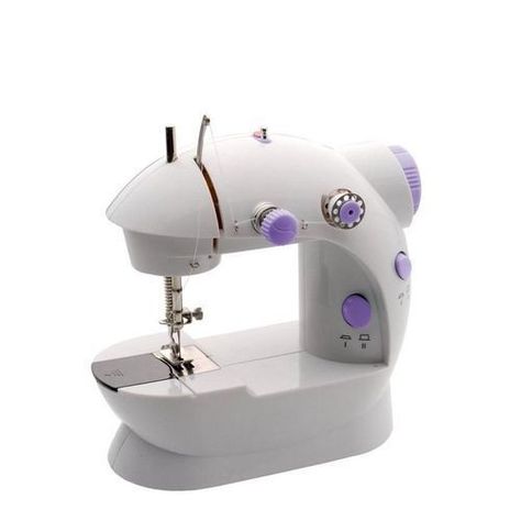 This Portable Sewing Machine is perfect for beginner tailoring classes. Now  stay-at home moms and even those working in the fashion industry can do  some petty sewing. Portable and lightweight, this sewing machine  provides you with a good space for guiding sewing cloth by hand. Sewing Machine For Beginners, Sewing Machine Ideas, Mini Sewing Machine, Sewing Machines Best, Computerized Sewing Machine, Electric Scissors, Best Sewing Machine, Sewing Machine Reviews, Focus Light