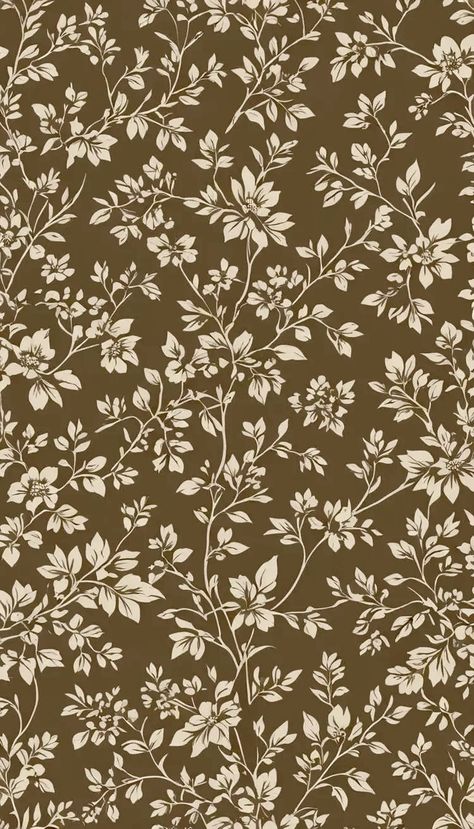 Dark Academia Autumn Wallpaper, Floral Fall Wallpaper, Fall Patterns Aesthetic, Autumn Floral Wallpaper, Western Aesthetic Background, Vintage Fall Backgrounds Iphone, Medieval Wallpaper Aesthetic, Desktop Background Hd 1080p, Vintage Patterns Background