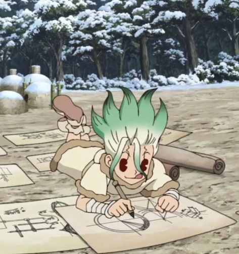 Dr Stone Aesthetic, Dr Stone Pfp, Dr Stone Senku, Senku Ishigami, Stone World, Kaguya Sama, E Mc2, Dr Stone, Last Episode