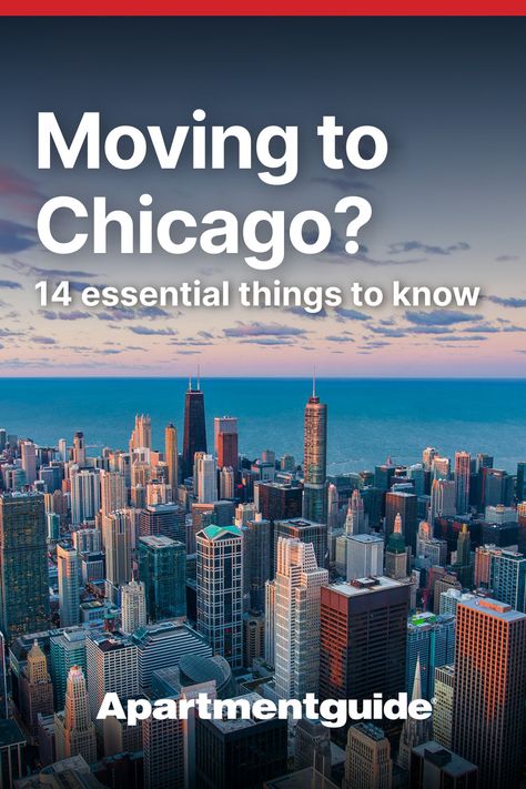 Considering a move to Chicago? From its stunning architecture to diverse food scene, Chicago has something for everyone. Find out if it’s right for you with these 14 essential things you need to know about moving to Chicago.

#ApartmentGuide #apartmentlife #moving #renting101 #Chicago #apartmentliving #apartmentgoals #chitown #chicagolife #chicagoland #windycity Chicago Living, Chicago L, Apartment Guide, Moving To Chicago, Apartment Hunting, Chicago Apartment, Chicago Tours, Chicago Neighborhoods, Stunning Architecture