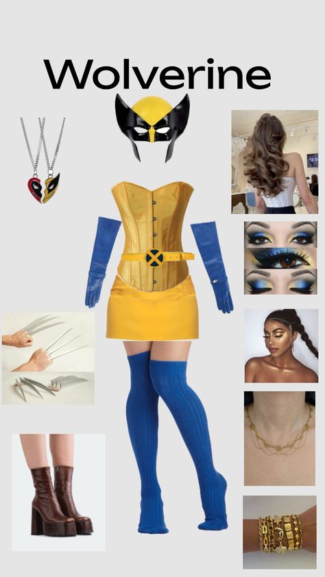 Wolverine Outfit, Wolverine Costume, Disney Duos, Deadpool And Wolverine, Trio Halloween Costumes, Movie Costumes, Outfit Women, Popular Movies, Women's Costumes