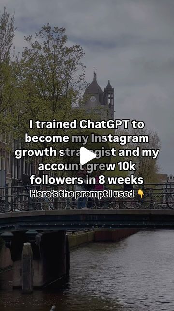 Juan Galán • AI Digital Marketing & ChatGPT Tips on Instagram: "The prompt ⤵️

But first 💭 Comment AI GROWTH to learn all the strategies that helped me grow this account from 0 to 10k followers in 8 weeks with ChatGPT

Copy/paste this into ChatGPT:

I’m looking for a personalized strategy to grow my business’s Instagram following. Here is some information about my business:

	1.	Business Name and Industry: [Your Business Name], operating in the [Industry] sector.
	2.	Target Audience: Describe your ideal customer or audience, including age, interests, geographic location, and any other relevant demographics.
	3.	Current Instagram Presence: Briefly describe your current Instagram account status, including follower count, average engagement rate, content types, and posting frequency.
	4.	Bus Instagram Outline, Content Types, Grow My Business, Follower Count, Using Instagram, 10k Followers, Ideal Customer, Help Me Grow, Instagram Growth