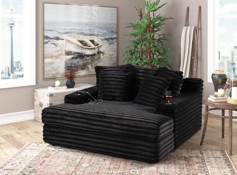 ✨New Arrival✨ Oversized Chaise Lounge $749.99‼️ Shop online at www.nzrfurniture.com Color - Black or Beige Material - Fabric Dimensions: 66"L X 65"W X 37"H Features: Cupholders USB Charging Ports **OVERSIZED** ✅Same Day Delivery Drop Off Available fees is based off your zip code! #nzrfurniture #newarrivals #houstontx #sale #shoponline #furnitureonline #chaise #livingroom #fyp #houstonairbnb #sofa Oversized Chaise, Oversized Chaise Lounge, Lounge Chaise, Deep Sofa, Oversized Pillows, Chaise Sofa, Bedroom Sets, Room Sofa, Me Time