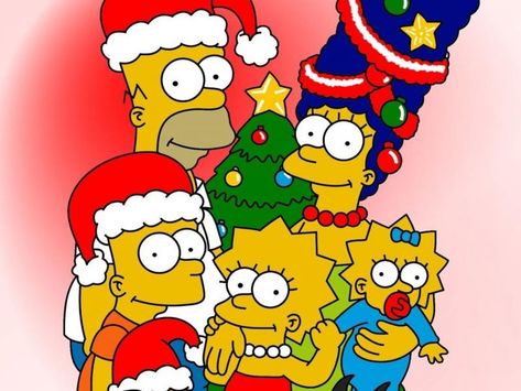 Los Simpson te desean Feliz Navidad - https://navidad.es/los-simpson-te-desean-feliz-navidad/ The Simpsons Christmas, Christmas Movie Quotes Funny, Simpsons Christmas, Funny Christmas Wallpaper, Funny Christmas Cartoons, The Simpsons Family, Simpsons Funny, Funny Christmas Movies, Christmas Movie Quotes