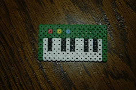 Perler Bead Designs: Keyboard Pattern Perler Bead Designs, Keyboard Piano, Perler Beads Designs, Perler Bead Patterns, Bead Patterns, Perler Bead, The Gray, Bead Designs, Perler Beads