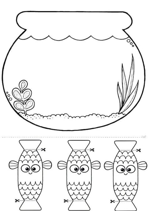 https://pin.it/6hh3ptULj Halloween Classroom Crafts, Butterfly Crafts Preschool, Preschool Creative Art, Ocean Theme Preschool, School Art Activities, Free Printable Crafts, Teachers Day Card, Easy Art For Kids, Fish Coloring Page