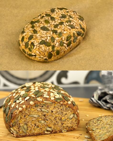 Flourless Protein Bread Vegan Protein Bread, Protein Bread Machine Recipes, Flourless Bread Recipes, Protein Bread Recipe, High Protein Bread, Protein Bread Recipes, Flourless Bread, Lentil Bread, Healthy Breads