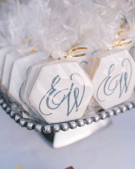 monogram wedding cookies Wedding Monogram Cookies, Engagement Cookies, Monogram Cookies, Wedding Cookies, Custom Cookies, Monogram Wedding, Dessert Table, Special Events, Bridal Shower