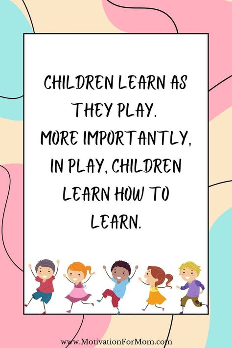 24 Awesome quotes about kids playing, imagination, pretending and more. Play Quotes For Kids, Quotes About Play, Play Quotes, Purpose Quotes, Ramadan Kids, Helping Children, Lds Quotes, Kids Sleep, All Quotes