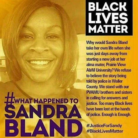 Easy to get away with murder--if you're a cop in Texas and the victim is an African American woman. Sandra Bland, Black Facts, White Jesus, American University, Campus Life, Red Pencil, Women Art, Black Pride, Starting A New Job