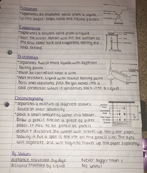 Gcse Triple Science, Triple Science Gcse Notes, Aesthetic Revision Notes, Gcse Notes, Gcse Chemistry Revision, School Revision, Revision Motivation, Gcse Chemistry, Notes Inspo