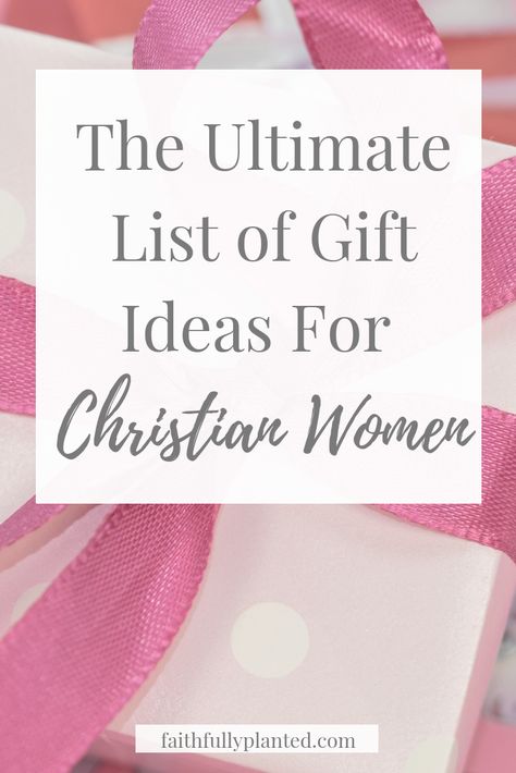 Are you looking for meaningful, Christian gifts for the women in your life? Look no further than this list! I've rounded up the ultimate list of gifts for Christian women. Click here to get shopping! Gifts For Christian Women, Retreat Gifts, Boyfriend Gift Basket, Christian Birthday, Secret Sisters, Christian Gifts For Women, Christian Friends, Faith Gifts, Unique Gifts For Women