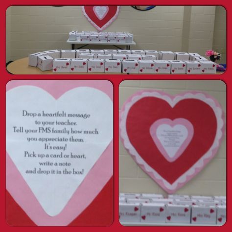 Project Paper, Valentines Day Ideas, Employee Morale, Leader In Me, Student Council, Show Appreciation, Valentine Ideas, Creative Teaching, Paper Hearts