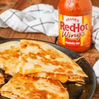 Buffalo Quesadilla Recipes, Franks Red Hot Recipes, Buttery Tortillas, Stretch Meals, Buffalo Chicken Tortilla, Red Hot Chicken, Hot Sauce Chicken, Buffalo Chicken Quesadilla, Cabbage Casserole Recipes