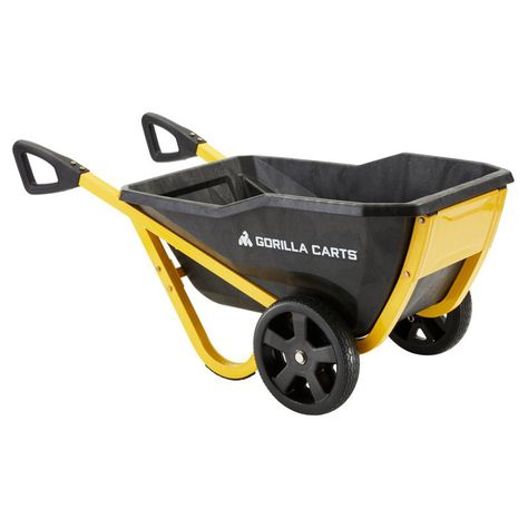 The 5 Best Wheelbarrows of 2021, According to Reviews | Better Homes & Gardens Yard Cart, Dump Cart, Wheel Barrow, Garden Cart, Lift Design, Construction Tools, All Terrain Tyres, Flat Tire, Tubular Steel