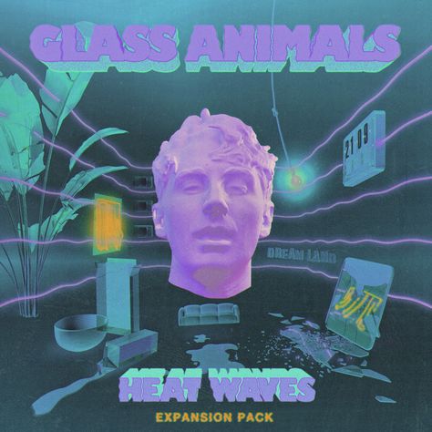 Glass Animals Heat Waves, Minecraft Steampunk, Naruto Birthday, I Want A Relationship, Heat Waves, Wave Poster, Pop Hits, Song Time, Glass Animals