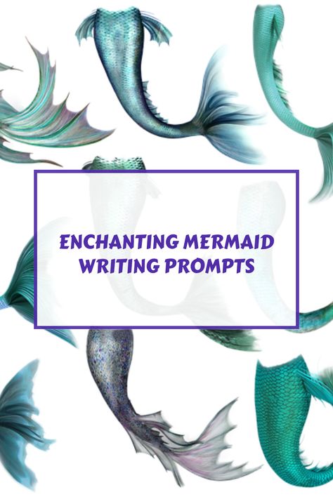 This pin showcases enchanting mermaid writing prompts, providing creative writing inspiration for crafting underwater adventures and captivating mermaid tales, using 1 image. Ocean Writing Prompts, Mermaid Prompts, Mermaid Writing, Storytelling Ideas, Imaginative Writing, Endless Opportunities, Creative Writing Prompts, Writers Block, Magical World