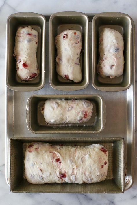 Sourdough Cranberry Bread - Lovely Little Kitchen Cranberry Orange Sourdough Foccacia, Sourdough Bread Loaf Recipe, Cranberry Sourdough Recipes, Sourdough Cranberry Bread, Sourdough Christmas Recipes, Sourdough Sweet Bread, Sweet Sourdough Bread, Cranberry Sourdough Bread, Cranberry Sourdough