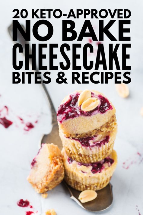 No Bake Keto Cheesecake, Keto Cheesecake Recipes, No Bake Cheesecake Bites, No Bake Cheesecakes, Cheesecake Flavors, Low Carb Ideas, Keto No Bake Cheesecake, Cheesecake Bites Recipe, No Bake Lemon Cheesecake