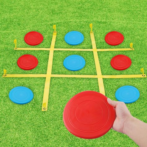 Kids Yard Games, Giant Tic Tac Toe, Awana Games, Scouts Activities, Giant Lawn Games, Toe Belt, Yard Games For Kids, Giant Yard Games, Life Size Games