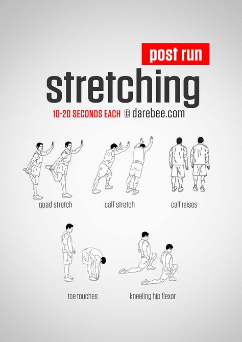 Download High Resolution .PDF poster Workout Stretches, Post Workout Stretches, Exercises For Men, Running Stretches, Post Run, Stretches For Runners, Runners Workout, Quad Stretch, Bored Art