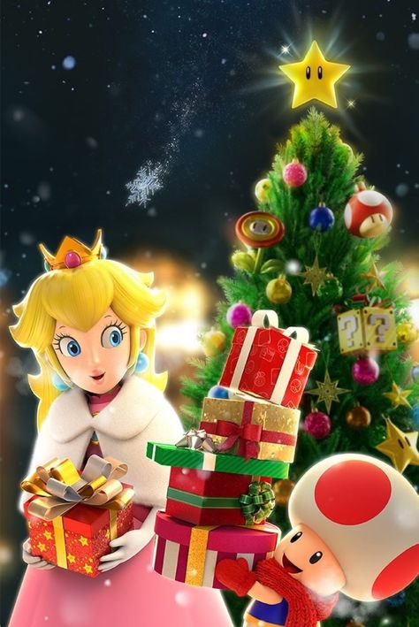 💗P.Peachy💕 on Twitter: "❄The Full new Peach Christmas render ❄ #PrincessPeach #Nintendo #supermario 💕… " Mario Pfp, Nintendo Mario Bros, Super Princess Peach, Super Princess, Peach Mario, Nintendo Princess, Super Mario And Luigi, Princesa Peach, Mario Games