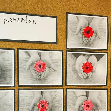 Remembrance Display School, Remembrance Day School Display, Remembrance Day Display School, Remembrance Day Display Ideas, Poppy Art Kindergarten, Remembrance Day Art Kindergarten, Remembrance Day Display, Remembrance Display, Using Pastels