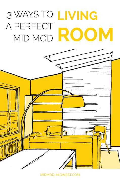 Your living room should be the heart of your home. Here’s how you can set up your mid-century living room in style at any scale. ... Connect your living rom to the outside, fill it with gorgeous natural materials and then punch it up with bold mid-century colors. Here’s how you can set up your fabulous mid mod living spaces at any level of effort! ... The mid-century style was all about erasing the lines between inside and out. ... #midcentury ... #livingroom ... #modernlivingroom Mid Century Living Room 1950s, Mid Mod Living Room, Apt Aesthetic, Fern Valley, Mid Century Living Room Decor, Mod Living Room, Mid Century Interior Design, Modern White Living Room, Colorful Mid Century Modern