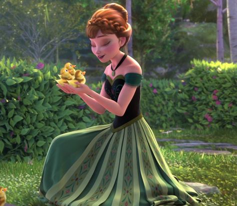 Oh, right there. Yes. | A Definitive Ranking Of 72 Disney Princess Outfits Frozen Coronation, Anna Coronation Dress, Anna Coronation, Princess Anna Frozen, Anna From Frozen, Coronation Dress, Easter Dresses For Toddlers, Disney Princess Outfits, Anna Disney