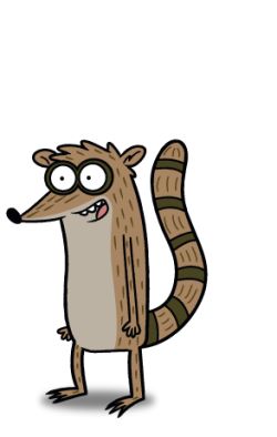 Rigby - Regular Show. mordakie and rigby love this caroon Rigby Regular Show, Rocket Power, Regular Show, Classic Cartoon Characters, Cardboard Cutout, Pinturas Disney, The Amazing World Of Gumball, Cartoon Games, Classic Cartoons