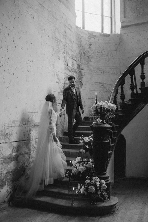 Formal Poses, Wedding Stairs, Dubrovnik Wedding, Wedding Staircase, Emotional Wedding Photography, Wedding Shot List, Raw Emotion, Vintage Wedding Photography, Wedding Portrait Poses