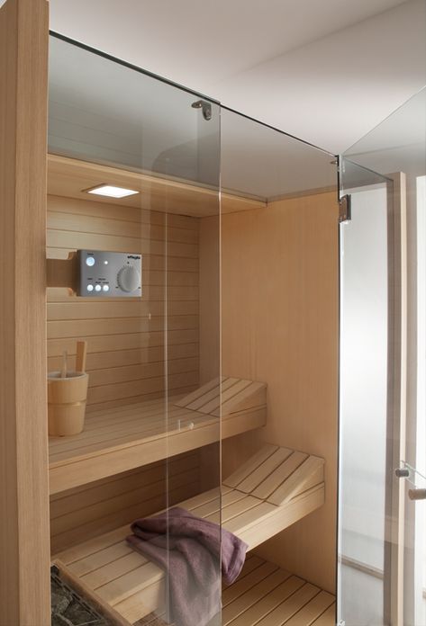 Sauna Bathroom Ideas, Near Infrared Sauna, Sauna Bathroom Design, Garden Sauna, Home Spa Room, Sky Line, Sauna Steam Room, Indoor Sauna, Steam Sauna