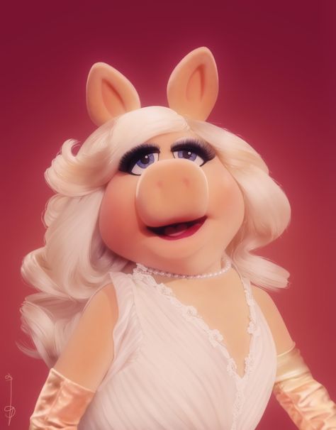 Elicia Donze on Twitter: "Finished this drawing of Miss Piggy 💛… " The Muppets Characters, Piggy Muppets, Miss Piggy Muppets, Kermit And Miss Piggy, The Muppet Show, Miss Piggy, Kermit The Frog, Halloween Inspo, Jim Henson