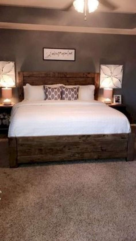 Rustic Farmhouse Bedroom, Farmhouse Master, Design Room, Farmhouse Bedroom Decor, Farmhouse Bedroom, Master Bedrooms Decor, Remodel Bedroom, Rustic Bedroom, Johannesburg