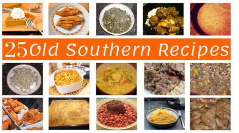 A collection of 25 old southern recipes for home cooks who want the best results. This is real authentic cooking from the deep south. Soul Food Cornbread Dressing, Soul Food Recipes, Southern Cooking Recipes, Vegan Soul Food, Homemade Chicken And Dumplings, Deep South Dish, Southern Recipes Soul Food, Soul Food Dinner, Southern Dishes