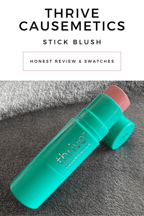 Thrive Causemetics Stick Blush Swatches & Honest Review Blush Swatches, Stick Blush, Lorac Pro Palette, Thrive Causemetics, Blush Stick, Lipstick Swatches, Someone New, Triple Threat, Perfect Pink