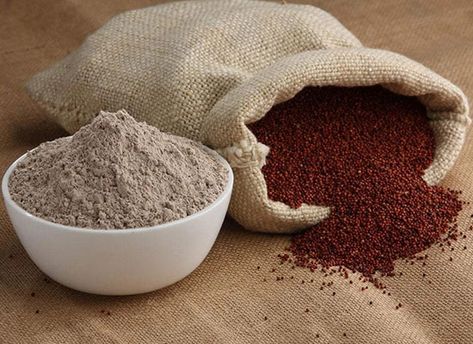 Ragi Flour, Finger Millet, Baby Cereal, Baby First Foods, Rich In Protein, Gluten Free Diet, Millet, Wheat Flour, Dietary Fiber