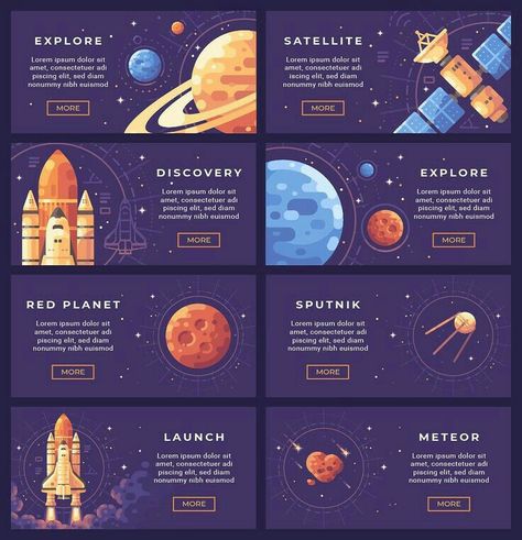 Nasa Graphic Design, Space Research, Poster Graphic Design, Banner Design Layout, Design Powerpoint, Presentation Design Layout, Powerpoint Design Templates, Space Illustration, Powerpoint Presentation Design