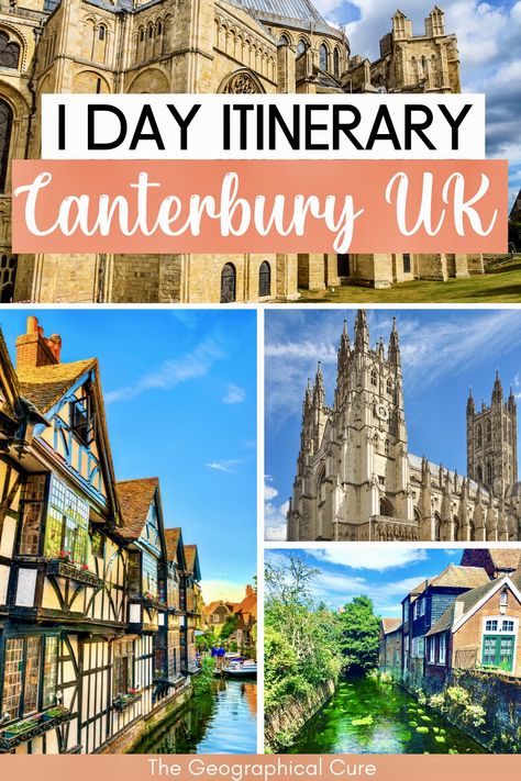 Things To Do In Coventry England, Cambridge Day Trip, Archbishop Of Canterbury, Canterbury Day Trip, Canterbury Uk, Uk Roadtrip, England Itinerary, Canterbury England, Road Trip Uk