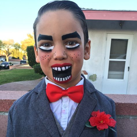 Slappy the Dummy Dummy Costume, Slappy The Dummy Makeup, Slappy Costume, Ventriloquist Dummy Costume, Slappy Goosebumps, Slappy The Dummy, Halloween Costumes Kids Boys, Book Characters Dress Up, Ventriloquist Dummy