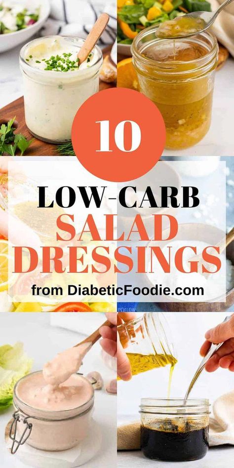 #GoodNutritionDiet Low Calorie Salad Dressing, Low Carb Salad Dressing, Low Carb Dressing, Low Calorie Salad, Healthy Low Carb, Salad Dressing Recipes Homemade, Boiled Egg Diet Plan, Best Fat Burning Foods, Low Carb Salad