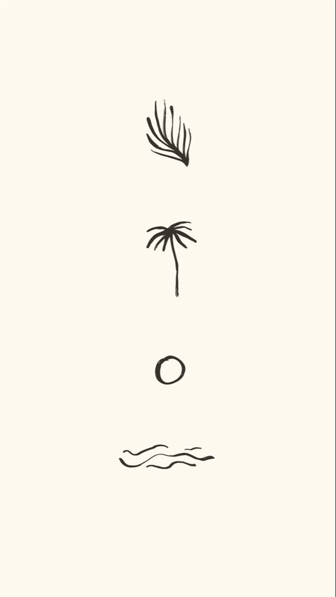 Beach branding, neutral aesthetic, black and white design Water Mark Design, Beach Tattoo Black And White, Kinsey H Designs, Beach Brand Aesthetic, Malibu Aesthetic Vintage, Beach Elements Illustration, Beach Pattern Illustration, Surf Branding Design, Little Tree Tattoo