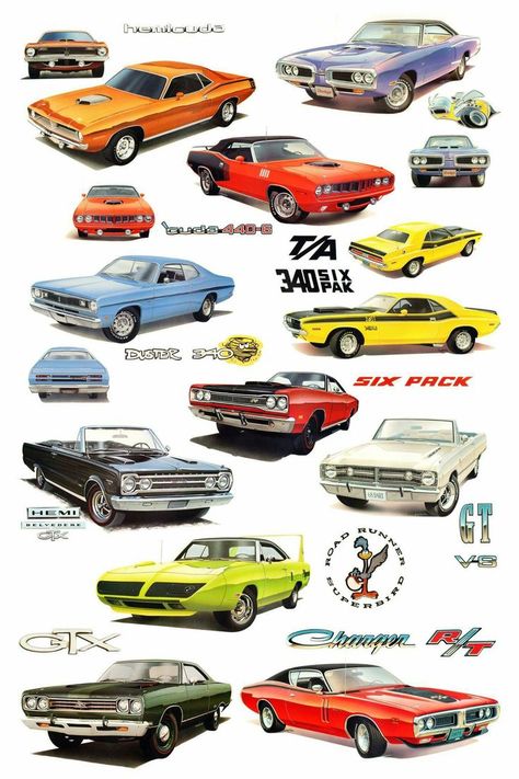 Muscle Car Ads, Cars Poster, Old American Cars, Automobile Advertising, Dodge Muscle Cars, Mopar Cars, Mopar Muscle Cars, Vintage Muscle Cars, Vintage Muscle