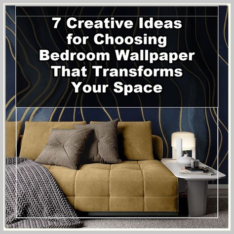 Transform your space with our expert tips on choosing bedroom wallpaper! Discover 7 creative ideas that will elevate your room's aesthetic and reflect your personal style. From bold patterns to calming colors, learn how to select the perfect wallpaper that enhances your bedroom's ambiance. Whether you prefer a modern look or a cozy vibe, these ideas will inspire you to create a stunning retreat you'll love coming home to. Calming Wallpaper, Bedroom Ambiance, Bedroom Wallpaper, Bold Patterns, Calming Colors, Wallpaper Bedroom, Room Aesthetic, Coming Home, Perfect Wallpaper